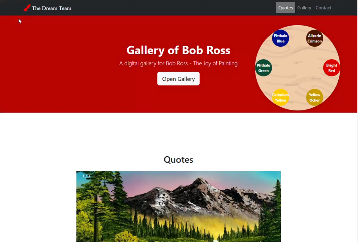 bob ross gallery image